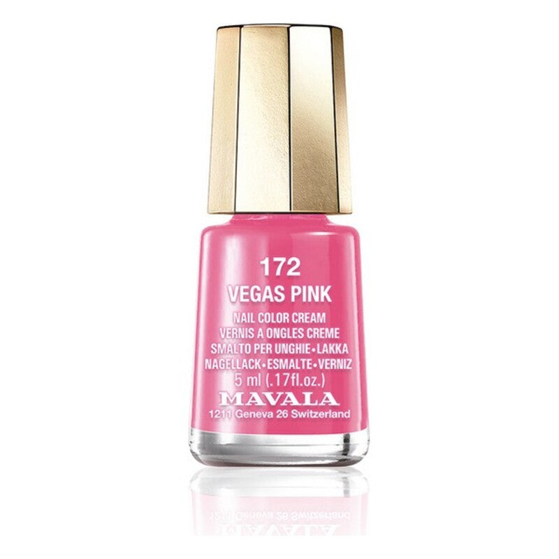 Nail polish Nail Color Cream Mavala 172-vegas pink (5 ml)