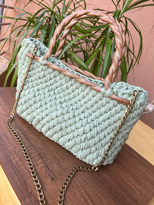 Halartizian Spring Crochet Bag