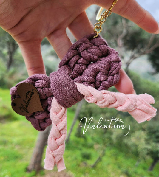 Valentina Handmade Bow Key Chain