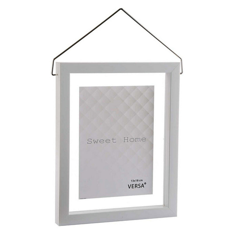 Photo frame Diamond White Plastic