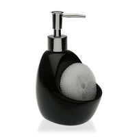 Thumbnail for Soap Dispenser Versa Black Ceramic (6 x 18,8 x 6 cm)