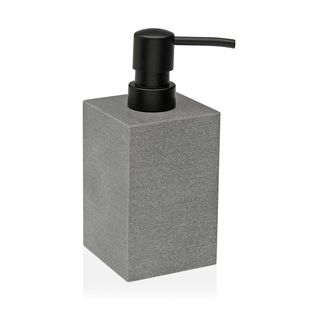 Soap Dispenser Versa Slate Grey Plastic Resin (7,1 x 16,1 x 7,1 cm)