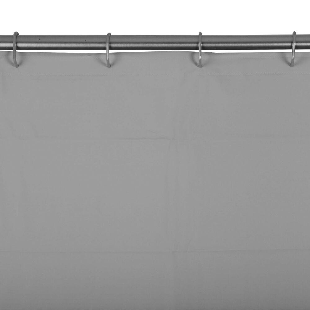 Shower Curtain Versa Grey PVC (180 x 180 cm)