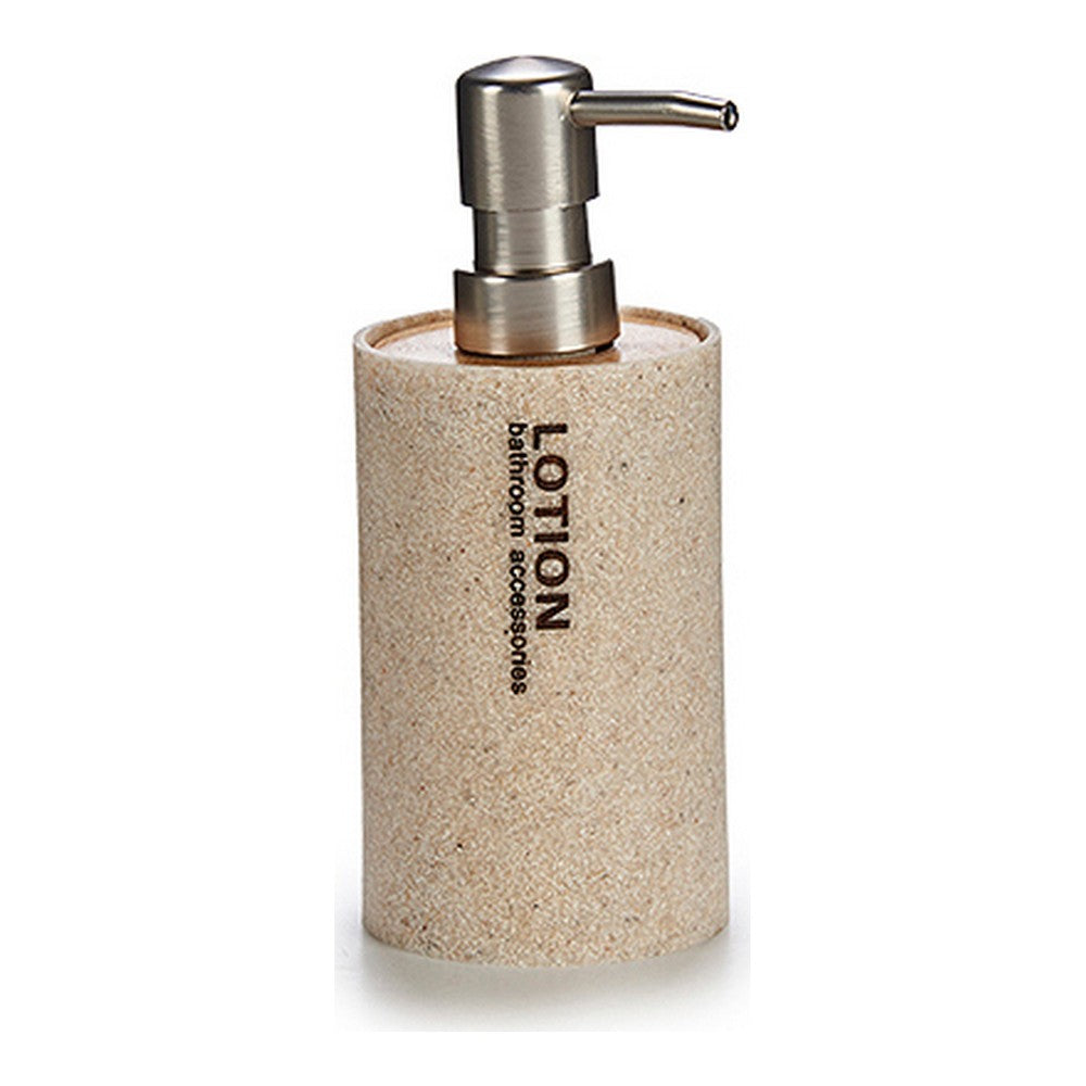 Soap Dispenser Lotion Metal Resin Bamboo (350 ml) (1 uds)