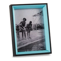 Thumbnail for Photo frame Black Blue Crystal MDF Wood (3 x 20 x 15 cm)