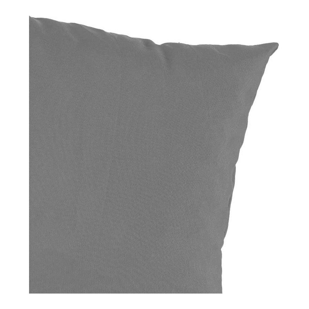 Cushion Smooth Light grey (40 x 16 x 40 cm)