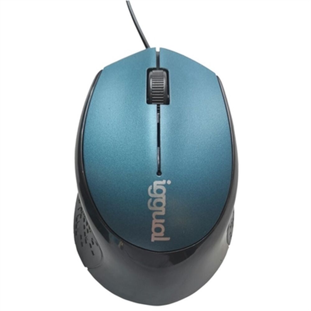 Mouse iggual COM-ERGONOMIC-R 800 dpi Blue