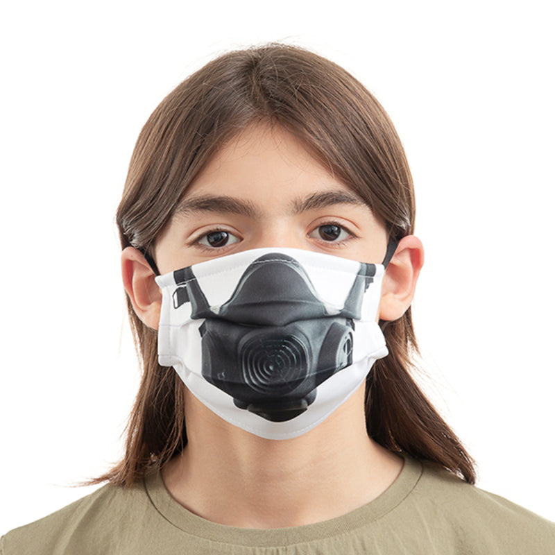 Hygienic Reusable Fabric Mask Gas Luanvi Size M Pack of 3 units