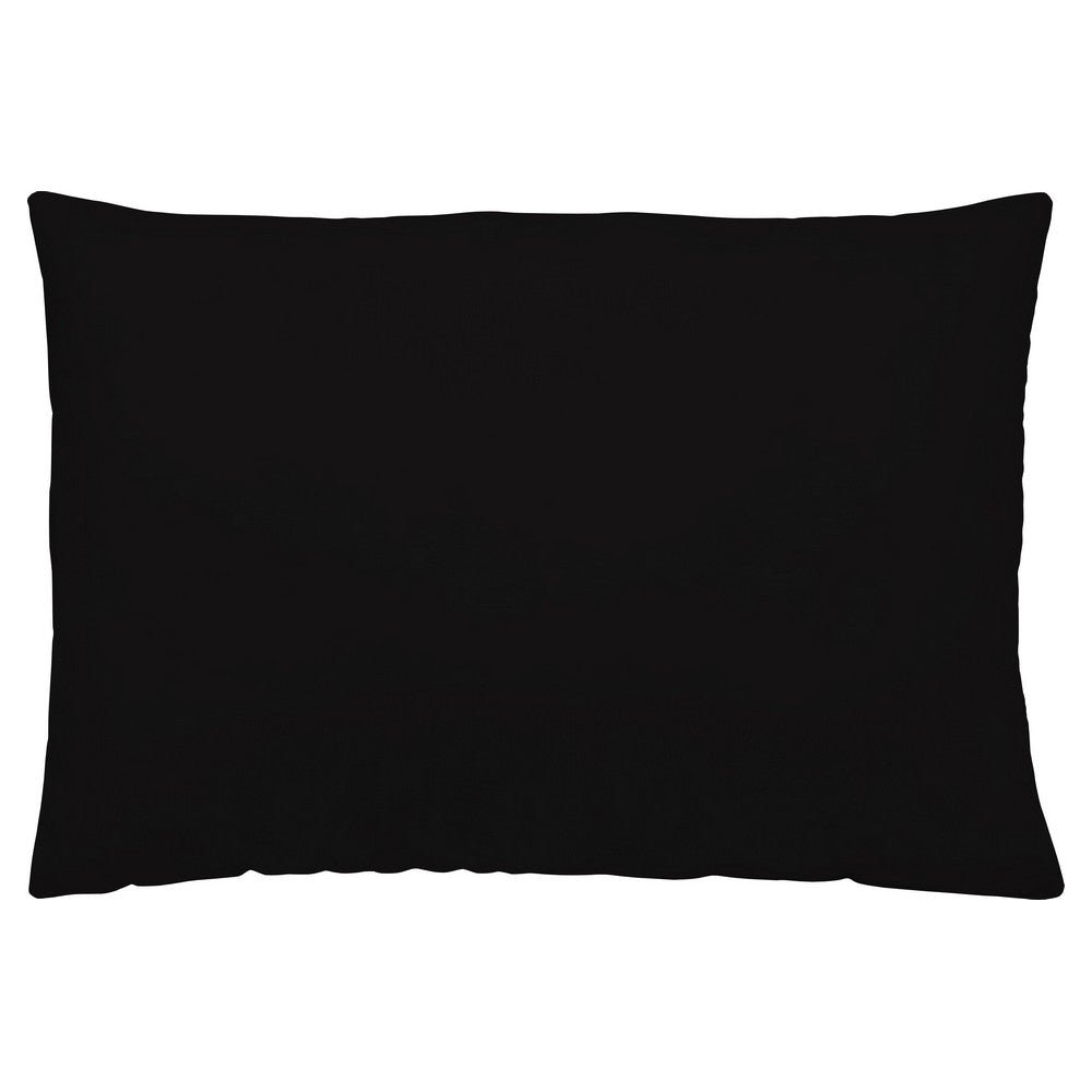 Pillowcase Naturals Black (45 x 110 cm)
