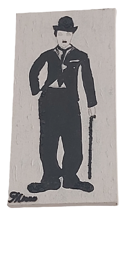 Mirna Mosaic Charlie Chaplin Board For Home Decor