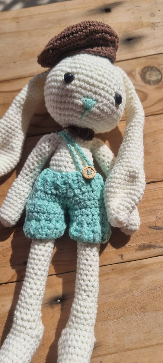 Handmade by rf Crochet Bunny For Newborn