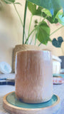 Julyana Chehab Handmade Artizan-Wood-Ready Epoxy Cup 10 cm Height/D: 6 cm