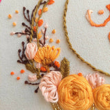 Divine Threads Handmade Ramadan Embroidery Hoop Art/ 19 cm
