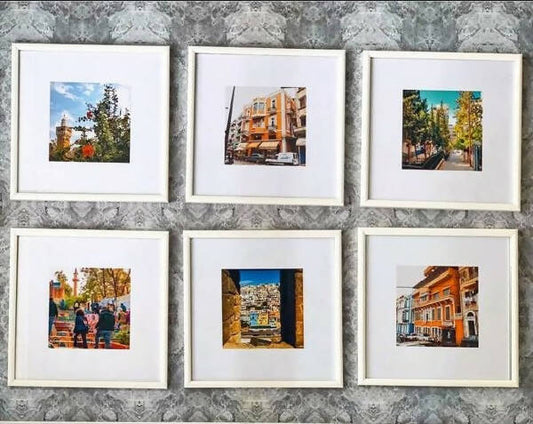 Baladi in Frames Handmade Tripoli in Frames 4/6 Paintings