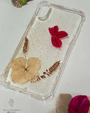 Resin Adventure Handmade IPhone Natural Flowers Cover