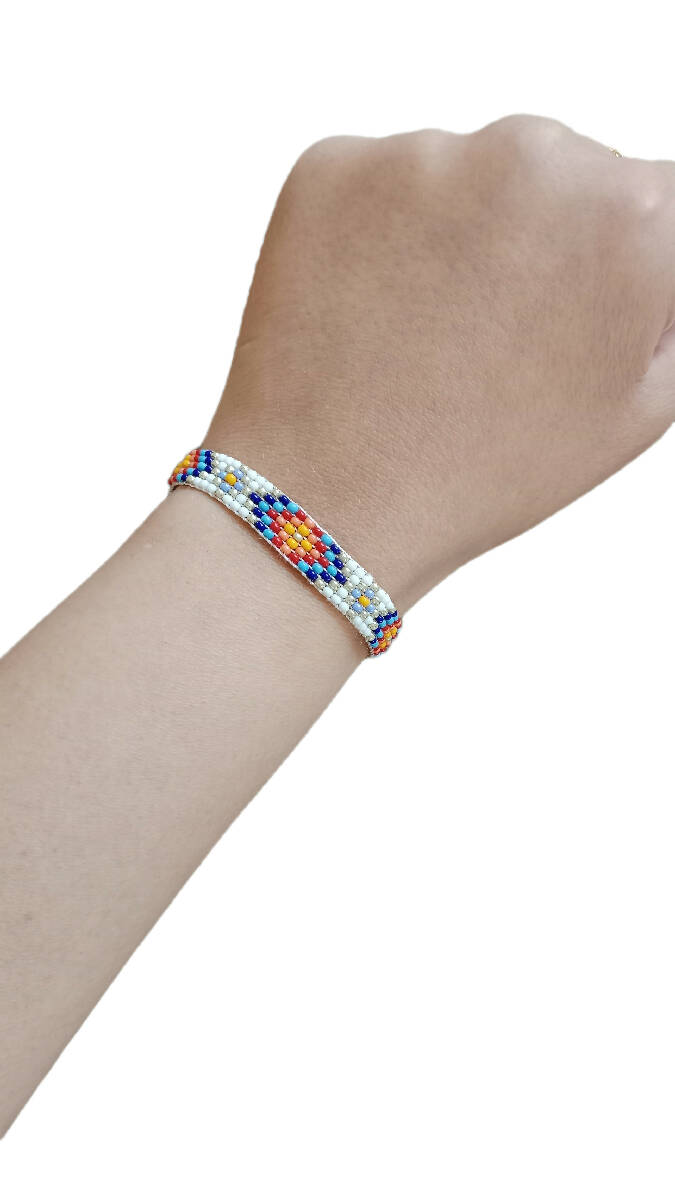 Glow By Rula Akhdar Handmade For Women Bead Bracelet