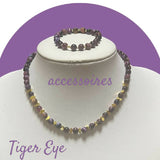 Accessoires by Madeleine Handmade Jewelry High Quality Goldplated Items Tiger Eye Stones. “Tiger Eye”