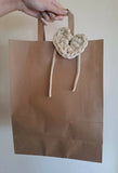 Valentina Handmade Beige Cross Bag