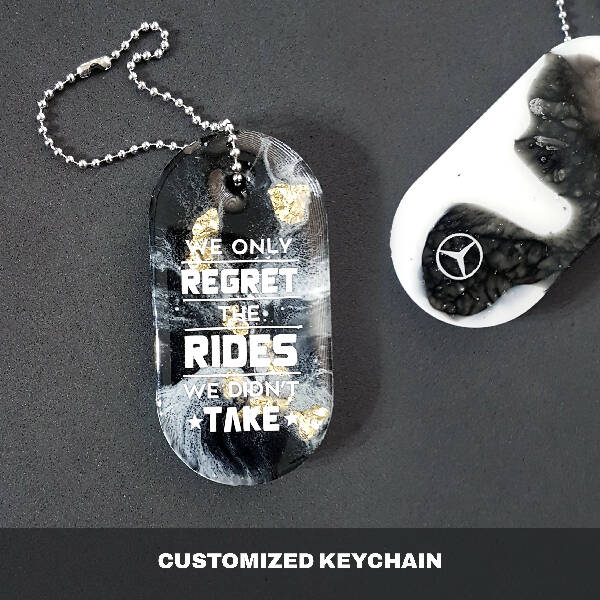 Karoun's Customized resin keychain