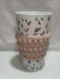 It’s So Yarn Handmade Crochet Bean Cup Cozy