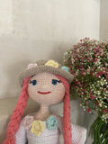 Handmade By Noha Handmade Crochet Doll "lilia" height 30cm weight 0.1 kg