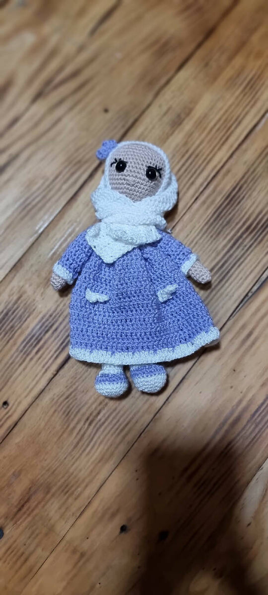 Handmade by rf Customized Crochet Doll