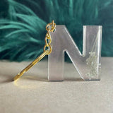 Julyana Chehab Handmade Letter N Keychain-Ready-5 cm