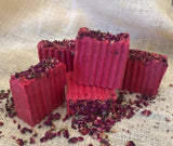 Glow & Go Organic Handmade Face Soap Rose Soap 115g