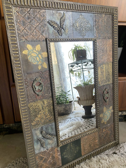 Shabby Chic Vintage Decorative Wall Mirror