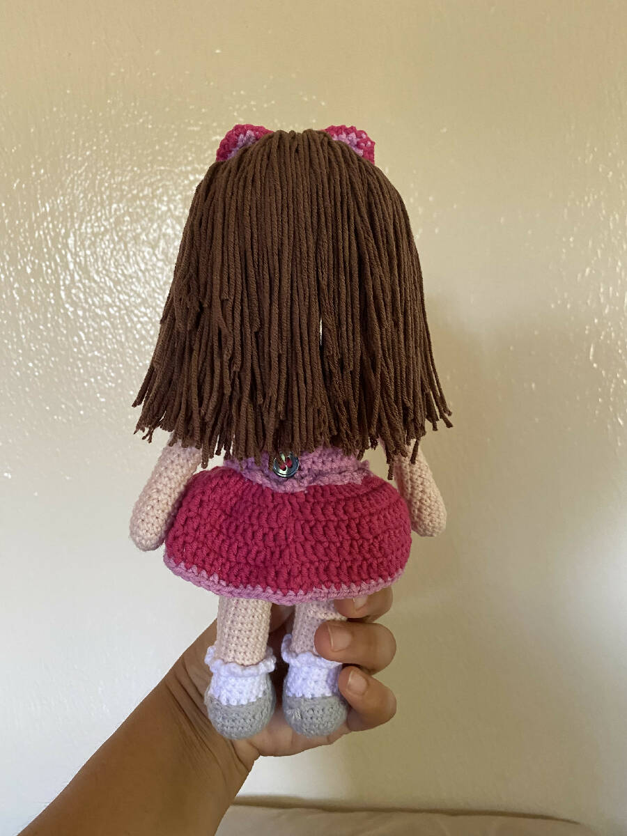 Handmade By Noha Croche Doll Thea