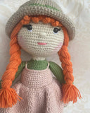 Handmade By Noha Handmade Crochet Doll Anne height :30 weight :100gr