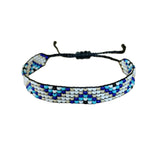 Glow By Rula Akhdar Handmade For Women Triangled Eye Bead Bracelet