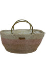 Fashion Stitch Women's Rose Basket Crochet Hand Bag For Ladies