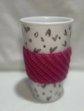 It’s So Yarn Handmade Crochet Crooked Cup Cozy