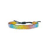 Glow By Rula Akhdar Handmade For Women Colorful Bead Bracelet