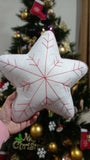 Crénay Handmade Christmas Star Pillow