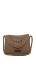 Fashion Stitch Girl's Nude Mini Crochet Bag For Kids & Ladies