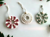 REYA's Macrame Ornaments (6 pieces)