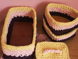 Maison du crochet hand-made set of box