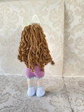 Handmade By Noha Handmade Crochet Doll Areilla Weight 90 gr Height 35 Cm