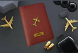 Customized Passport by JC Handmade Customized Passport Cover Genuine leather 4,5 × 5,5 cm