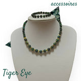 Accessoires by Madeleine Handmade Jewelry High Quality Goldplated Items Tiger Eye Stones. “Tiger Eye”