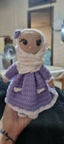 Handmade by rf Customized Crochet Doll