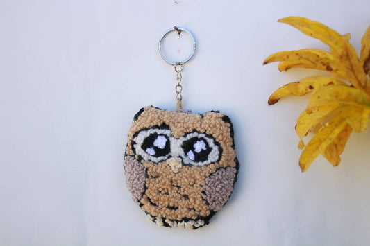 Knittember Handmade Cute Owl Keyholder 0.22kg