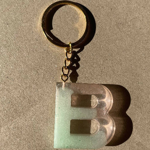 Julyana Chehab Handmade Letter B Keychain 5 cm