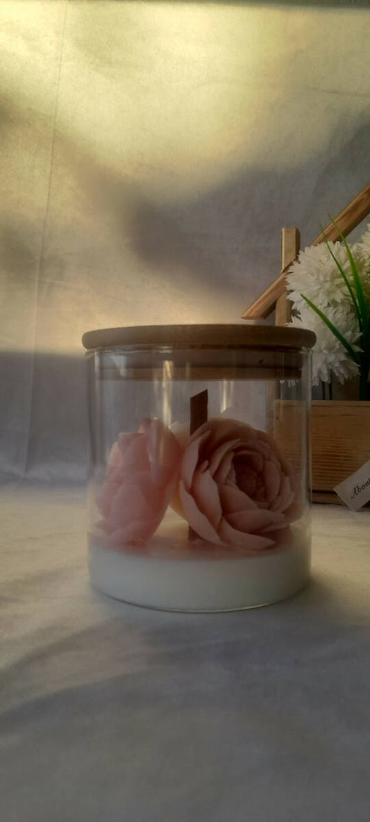 Reineshop Roses Candle Jar
