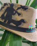 handi___made Customized Hand Painted Summer Hats for men