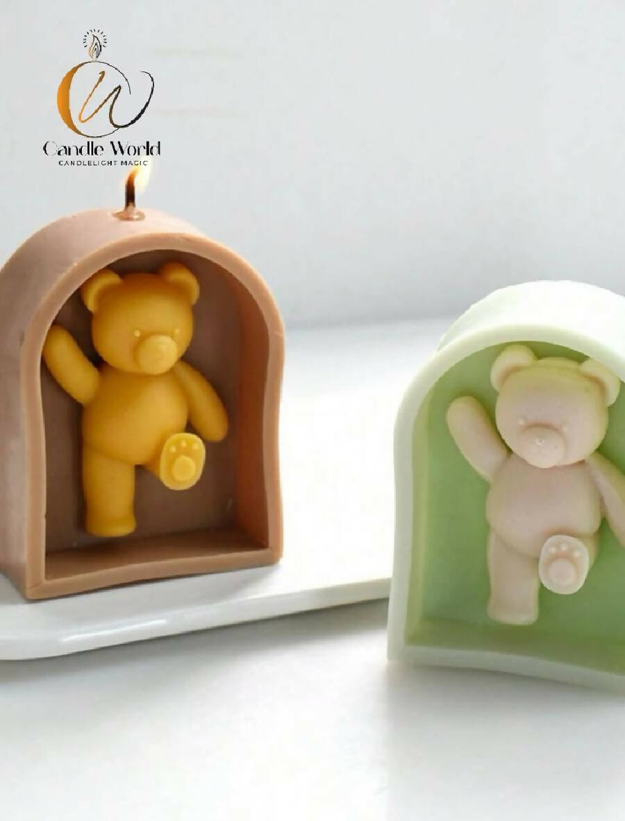 Candle World Handmade Teddy Bear Candle