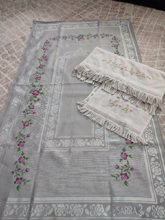 Malak for Embroidery Handmade Embroidered 2 Towels