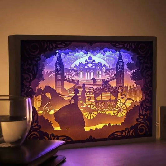 Picktronics Online Store 3D Paper Carving Lamp